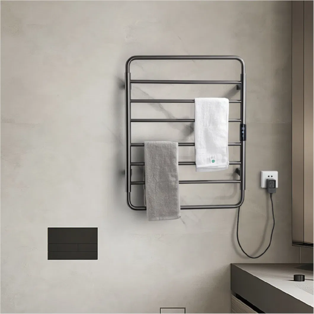 Popular Product Wall Mounted Flat Ladder SS304 Heated Towel Rail Rack