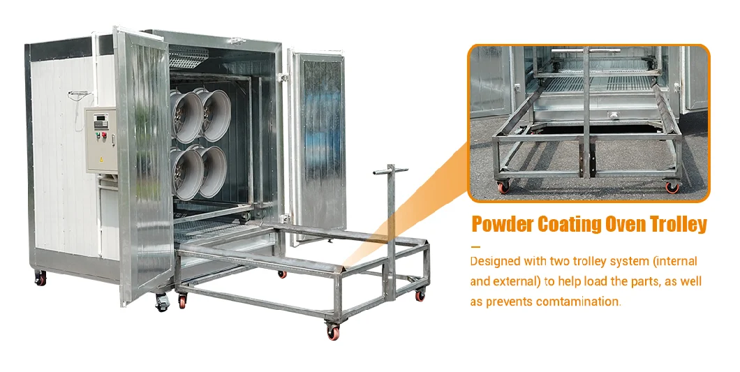 Professional Powder Coating Oven with PLC Control