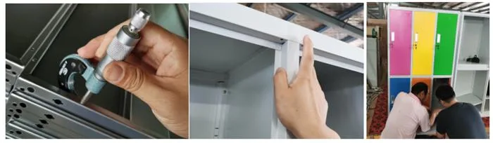 Wholesale Dormitory Storage Cabinet Kd Clothes Lockable 6 Door Student Locker