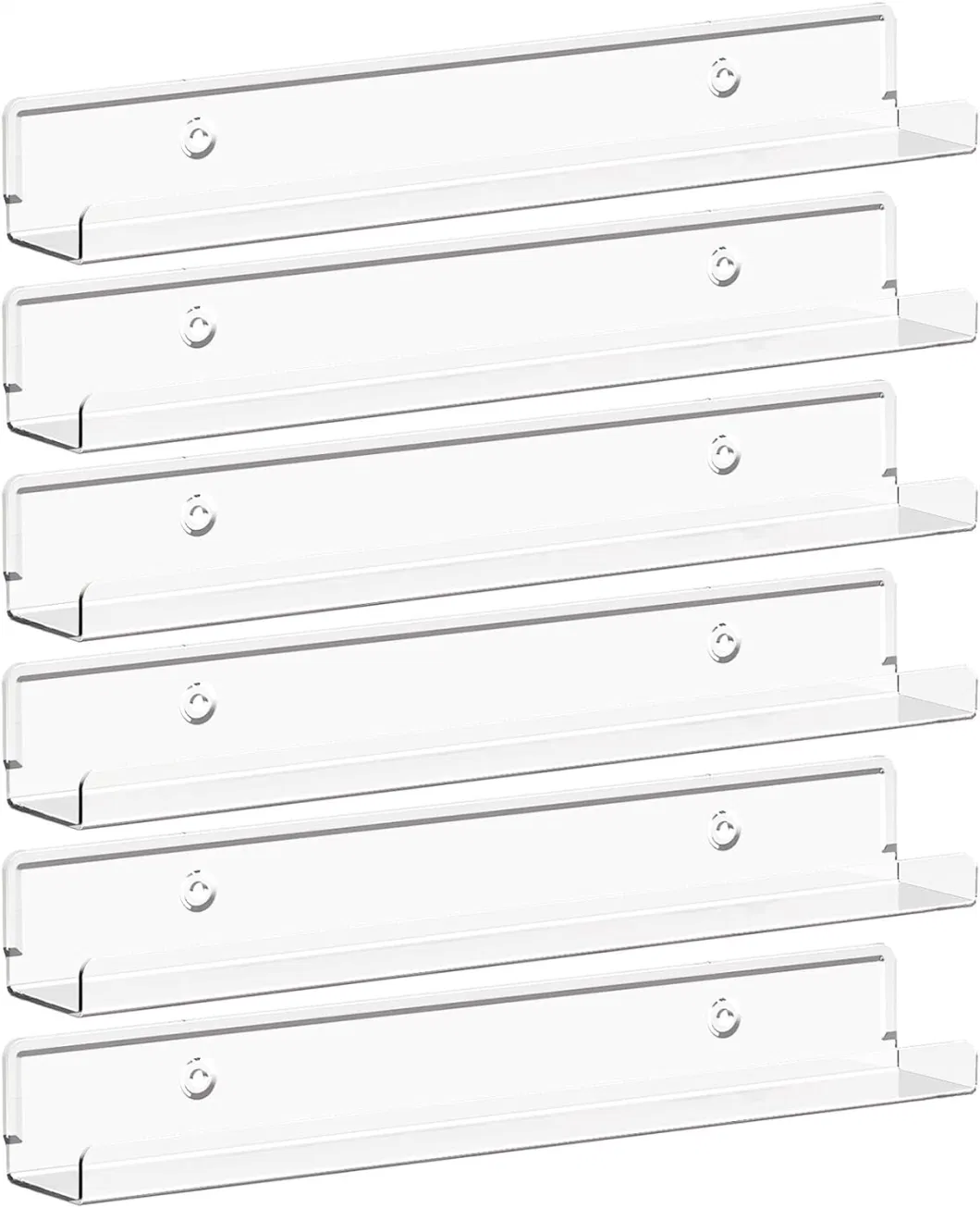 Hot Selling Acrylic Wall Shelves Supermarket Shelf