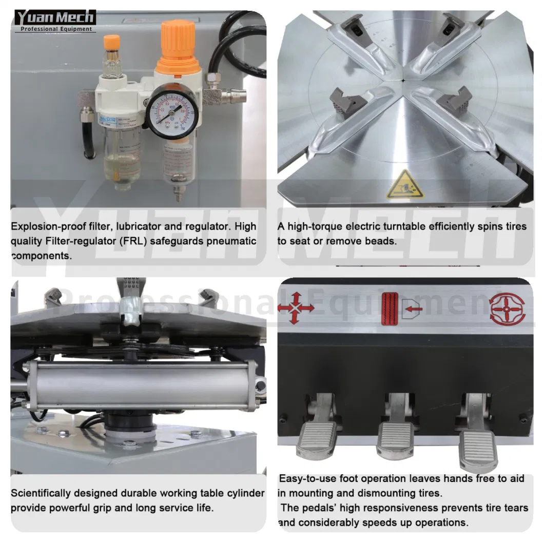 Car Tire Changing Equipment Tyre Machine for Garage