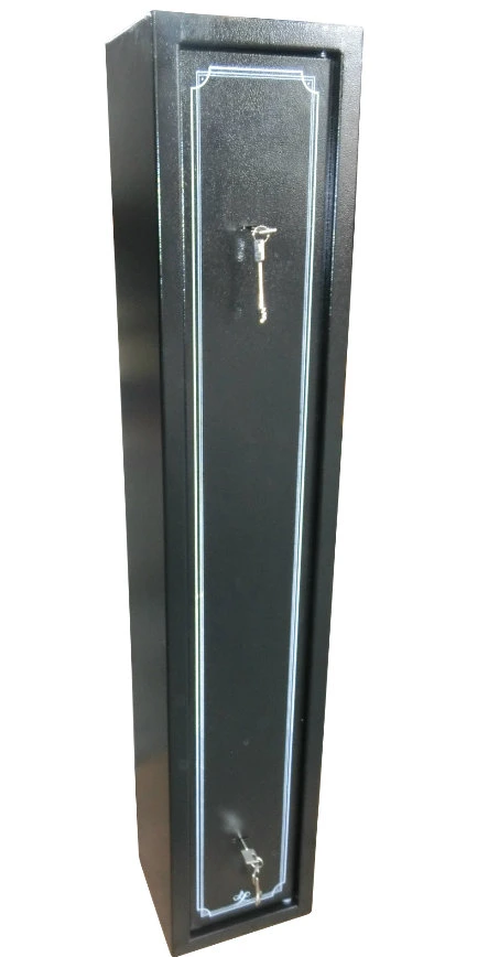 Double Key Lock Gun Safe Cabinet with Silk Screen Pattern