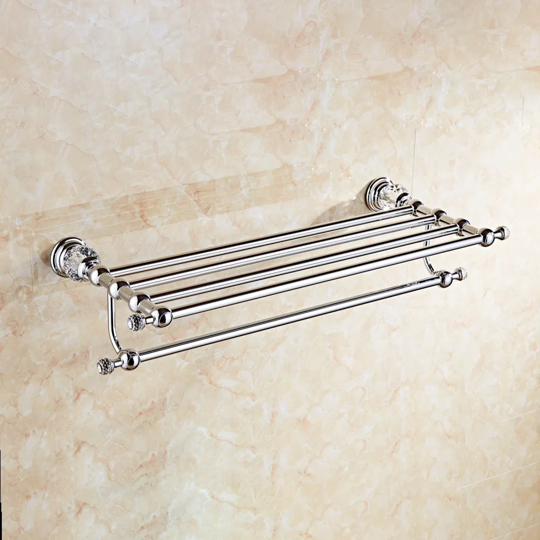 Quality Assurance Custom Stainless Steel 304 Towel Rack Ass48 Chrome Plated