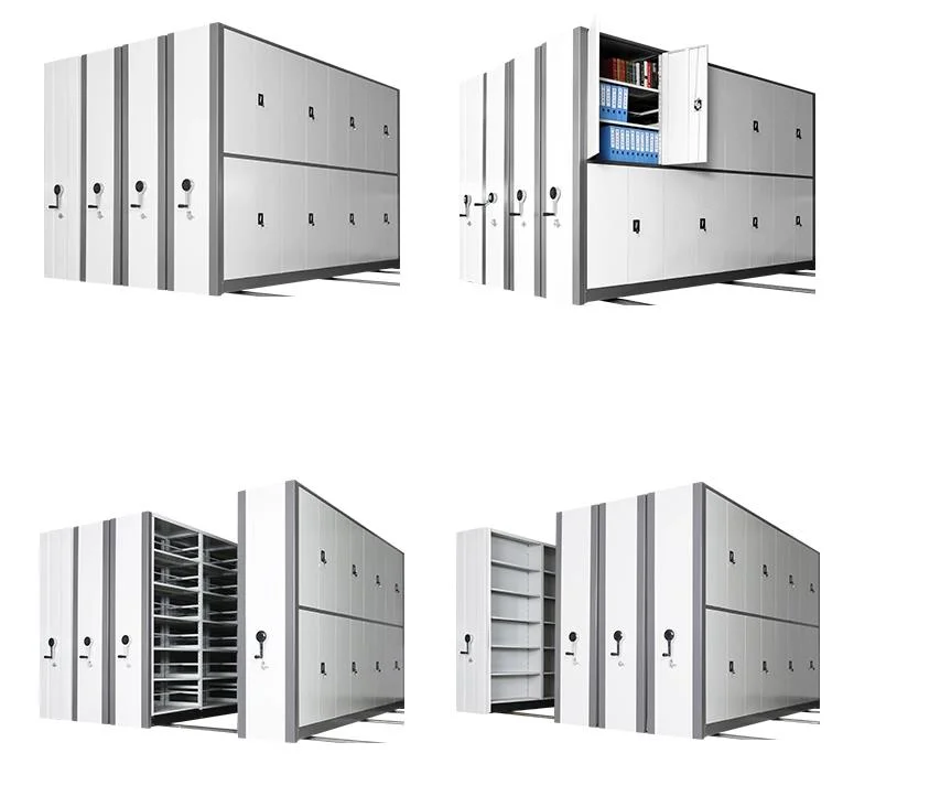 High-Density Fire Resisteant Mobile Shelving System