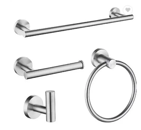 Quality Assurance Stainless Steel Bathroom Accessories Custom Hardware Products Zamak Bathroom Sets