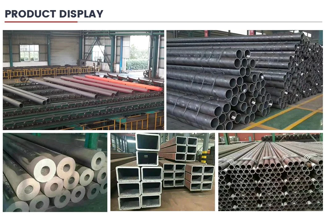 ASME B36.10 API 5L ASTM A106 Gr. B Ms Hot Rolled Round Black Seamless Low Carbon Thick Wall Steel Pipe High Quality Price