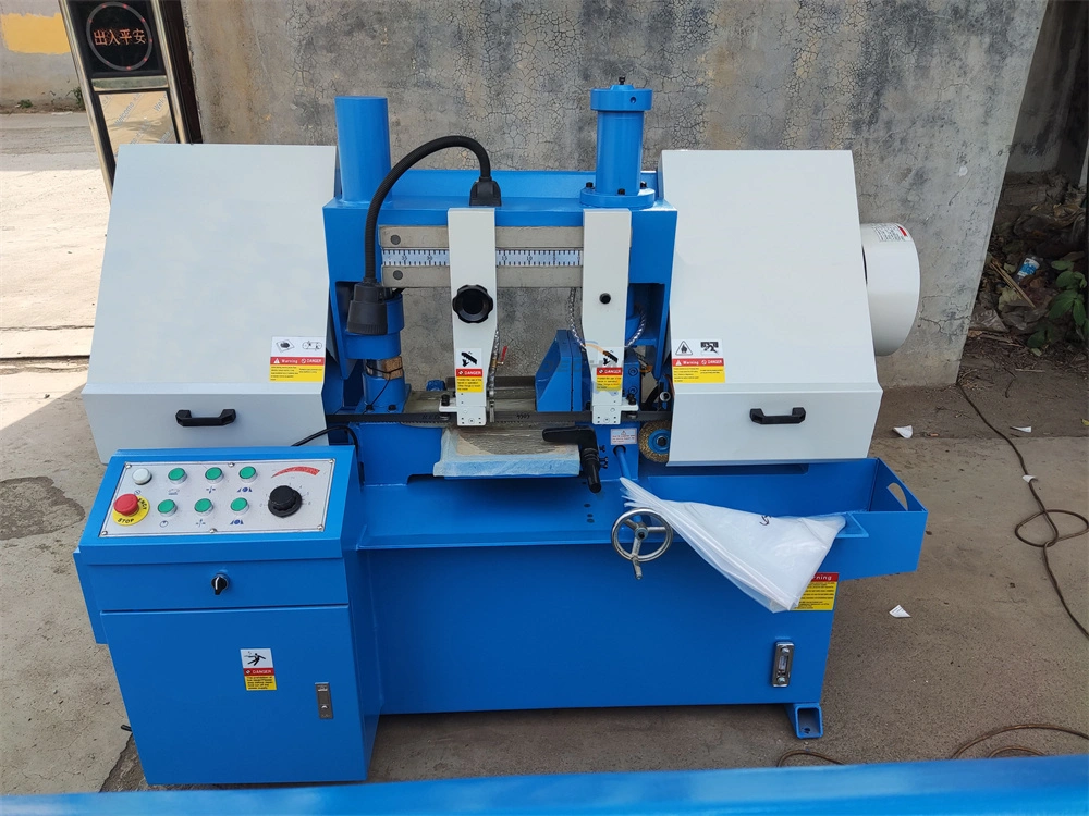 Double Column Precision Horizontal Band Saw Gh4220 Conventional Metal High Precision Band Saw Machine