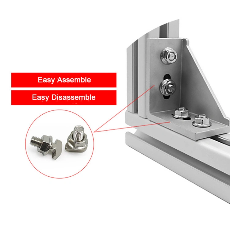 Hot Sales Aluminum Extrusion Anodized Profile Stand Exhibition Booth with High Quality