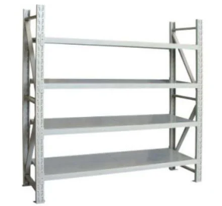 Luoyang Factory Steel Heavy Goods Rack Metal 4 Layer Shelf