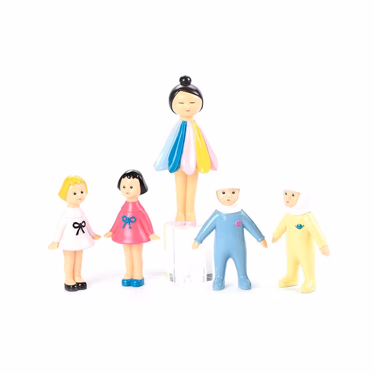 Custom Plastic Promotion Gift Toy Figures Baby Girl