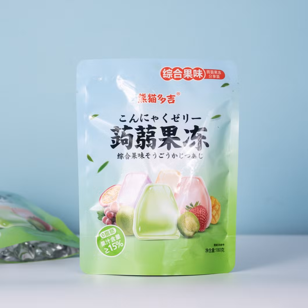 Fruit Jelly Candy Konjac Jelly with Halal Kids Snack Wholesale Candy Jelly for Kids Fruit Konjac Jelly Fruit Jelly