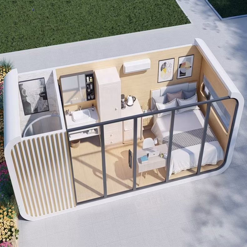 Sustainable Prefab Manor Showrooms Modular Restaurant Buildings Property Green Prefab Schools Domicile
