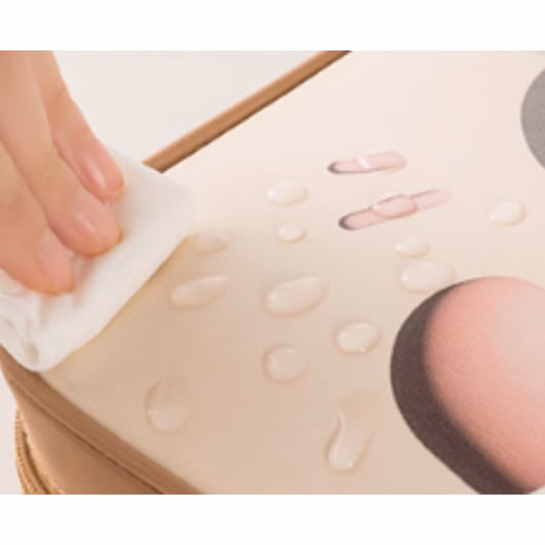 Cartoon Cosmetic Bag PU Waterproof Travel Storage Bag Large Capacity Senior Sense Multifunctional Storage Handheld Wash Cosmetic Bag