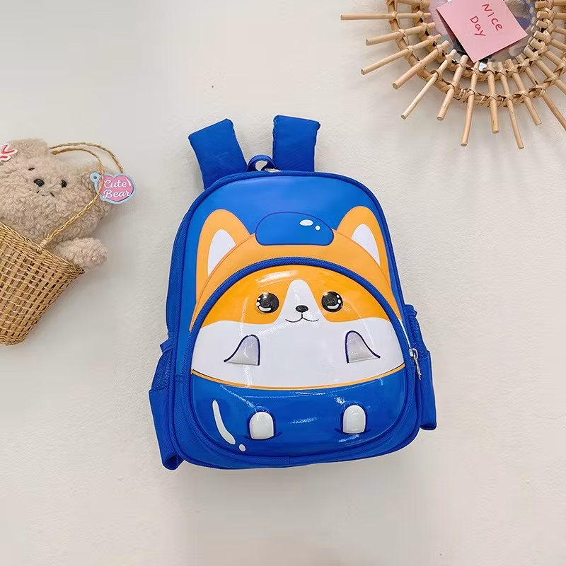 New Cute Cartoon Adjustable Kindergarten School Bags Custom Printed Children Girl Boy Book Backpack