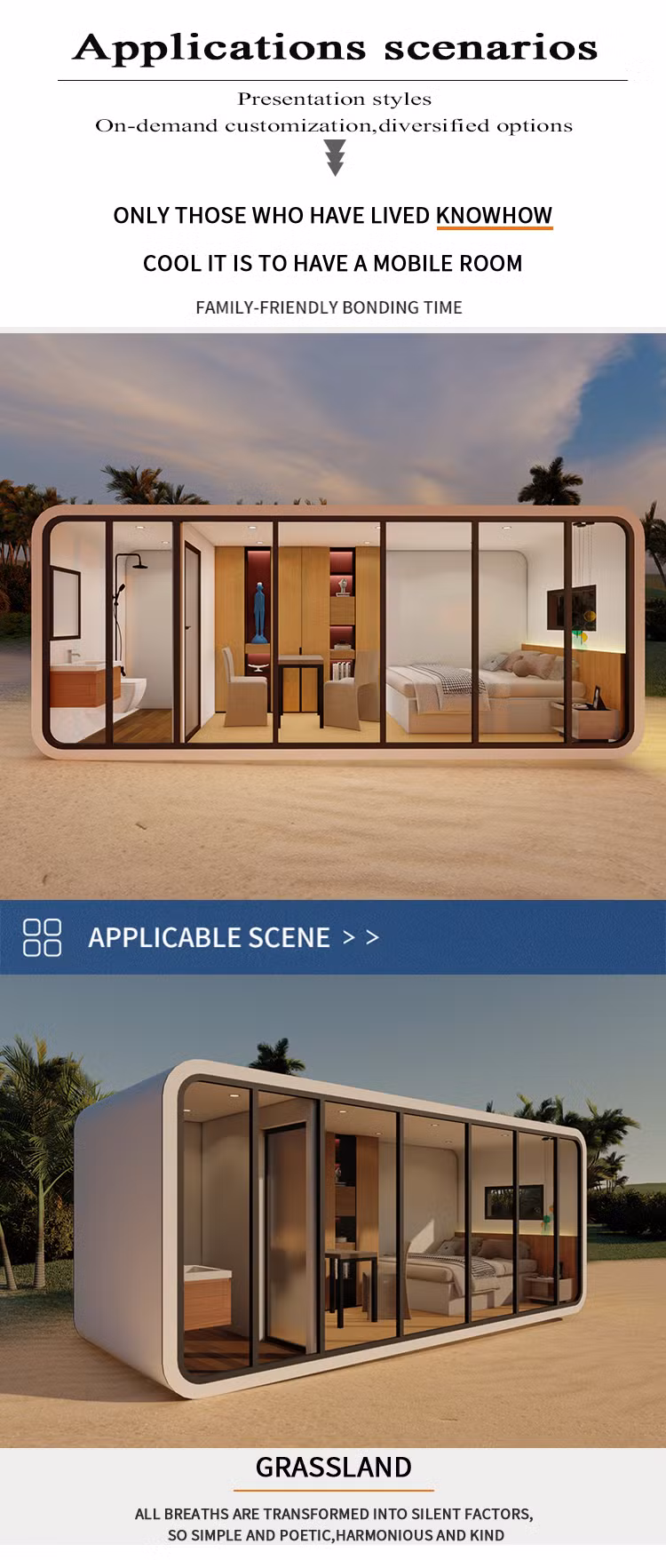 Sustainable Prefab Manor Showrooms Modular Restaurant Buildings Property Green Prefab Schools Domicile