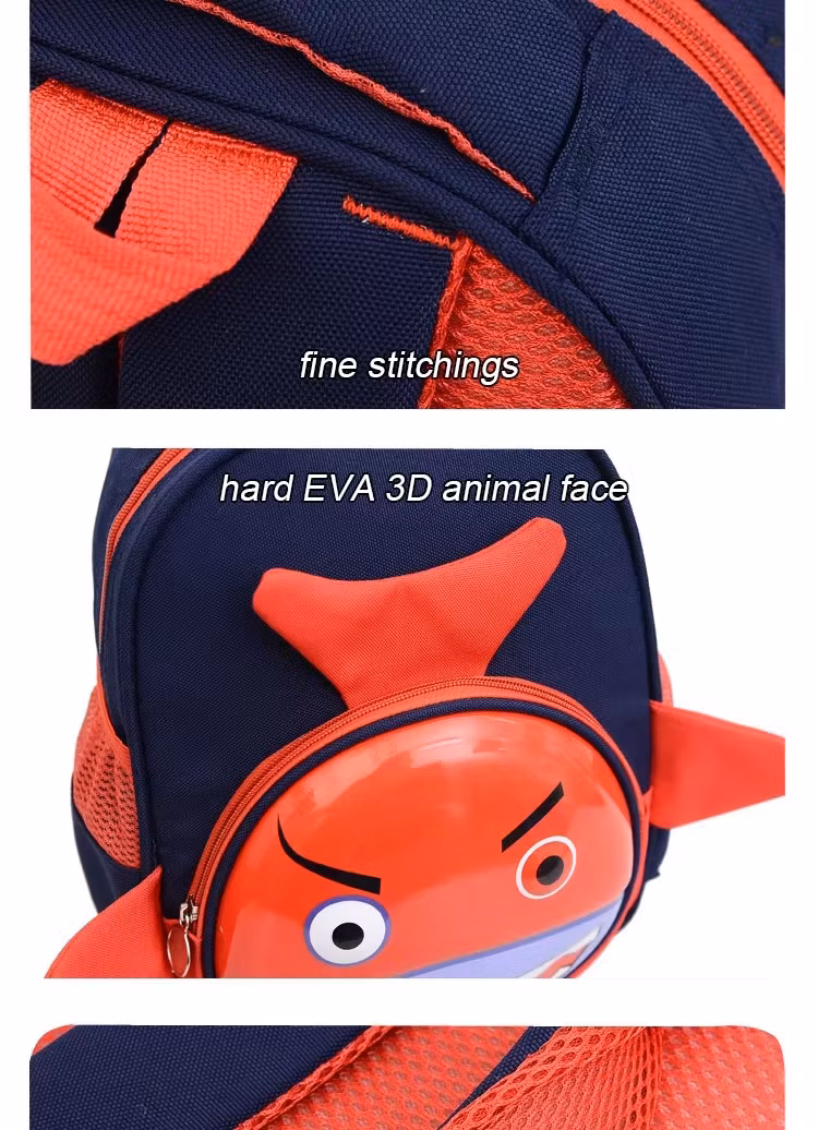 New Cute Cartoon Adjustable Kindergarten School Bags Custom Printed Children Girl Boy Book Backpack