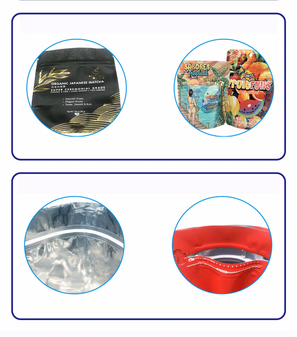 Custom Customized Customizable Design Shape Printed Seal Foil Smell Proof 3.5g 7g 14G 28g Gram Candy Mylar Bag for Cartridge Pen Disposable Food Storage