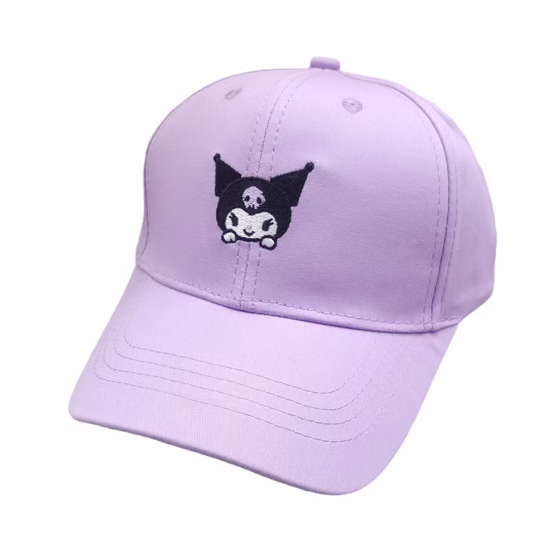 Kuromii Kids Designer Hats Pink and Purple Baseball Hat Girl Cute Knit Hat