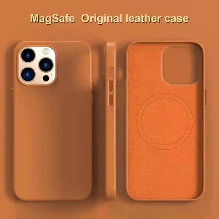 Purple 3 in 1 Magnetic Phone Case for iPhone 15 PRO Max 14 13 12 11 PRO Metal Lens Wireless Charging Transparent PC Back Cover