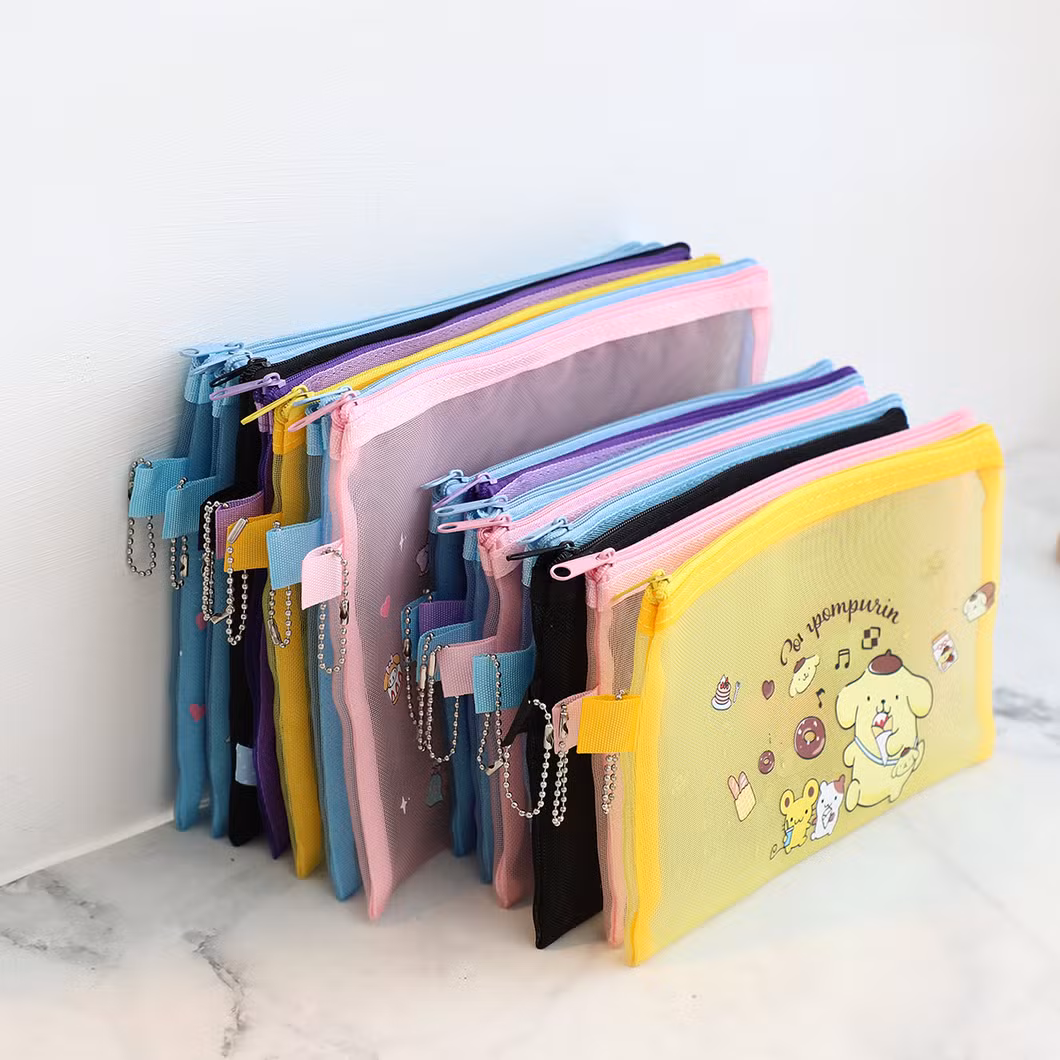 Girl Pencil Case Makeup Kitty Melody Travel Toiletry Cosmetic Bag