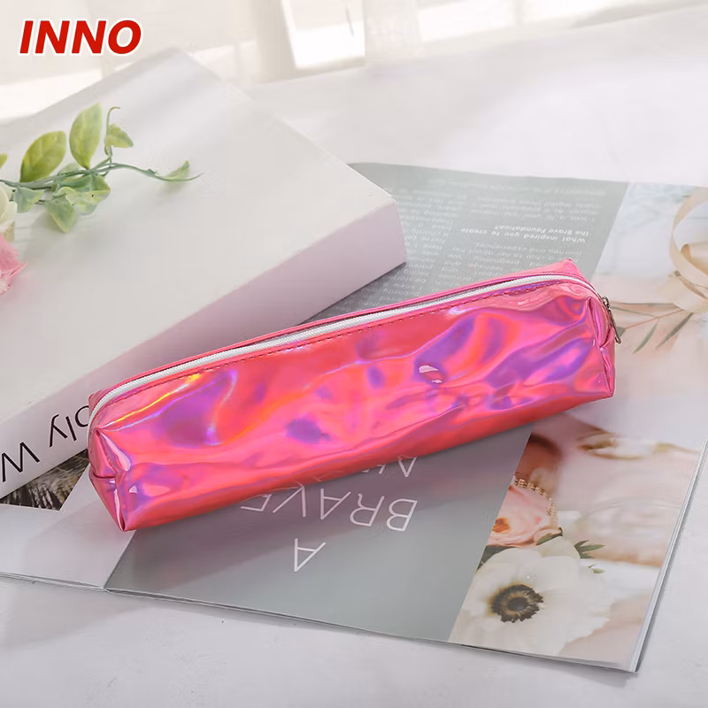 Factory Direct Selling Inno Brand R064# Large Capacity Pencil Case Korean Unisex Stationery Storage Bag Eco-Friendly