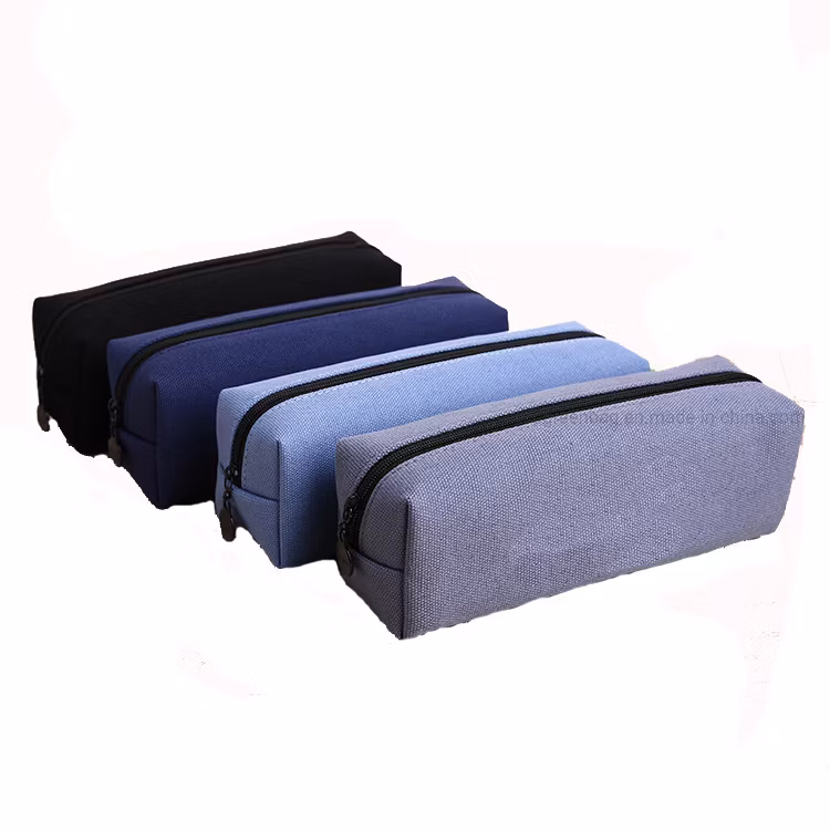 Custom Zipper Polyester Pen Pencil Bag