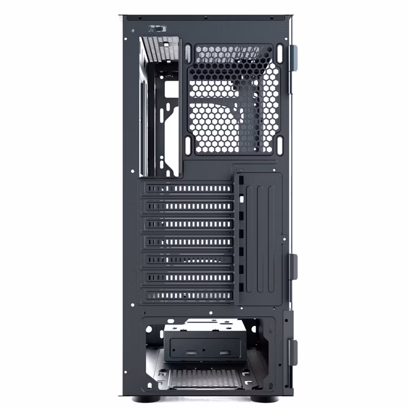 High Quality PC Gaming Computer Case with RGB Cooling Fan Igh Quality New Comfortable Iron Mesh Panel
