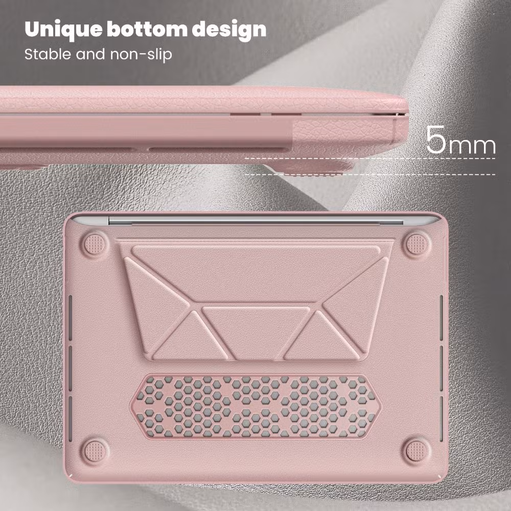 PU Leather Plastic PC Protective Cover Case for Laptop MacBook PRO 13.3