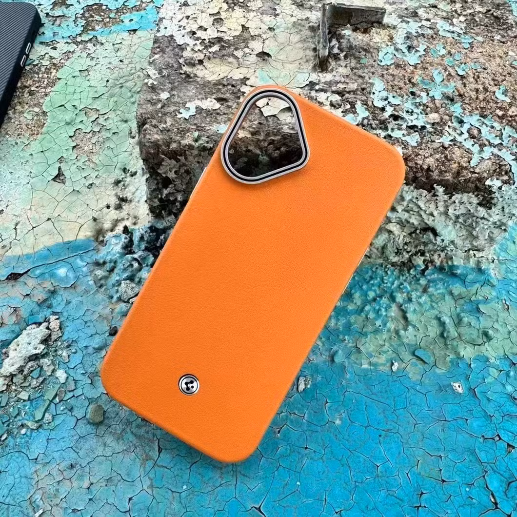 Factory Wholesale for iPhone 16 Spige Enzo Business Leather Case