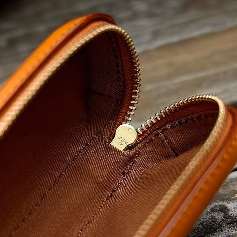 Ea341 High Quality Customized Unique Spectacle Bag Leather Portable Sunglasses Cases Custom Logo for Eyeglasses Hard Shell Zipper Eye Glasses Case