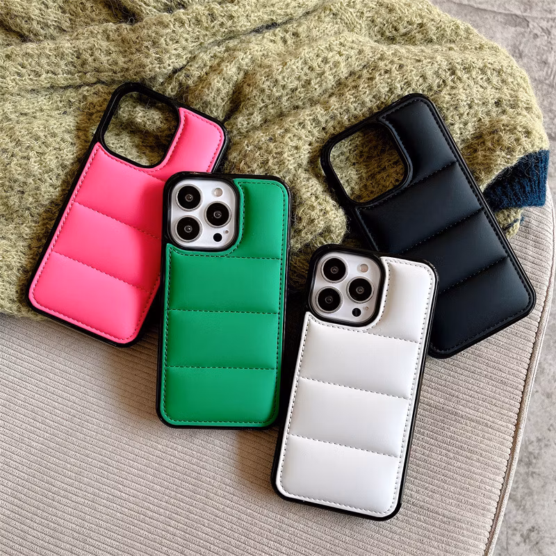 Official Logo Phone Case for iPhone 14/14 PRO/14 PRO Max Genuine Leather Case with Mag Magnetic Safe Case Pop up Animation Box Package
