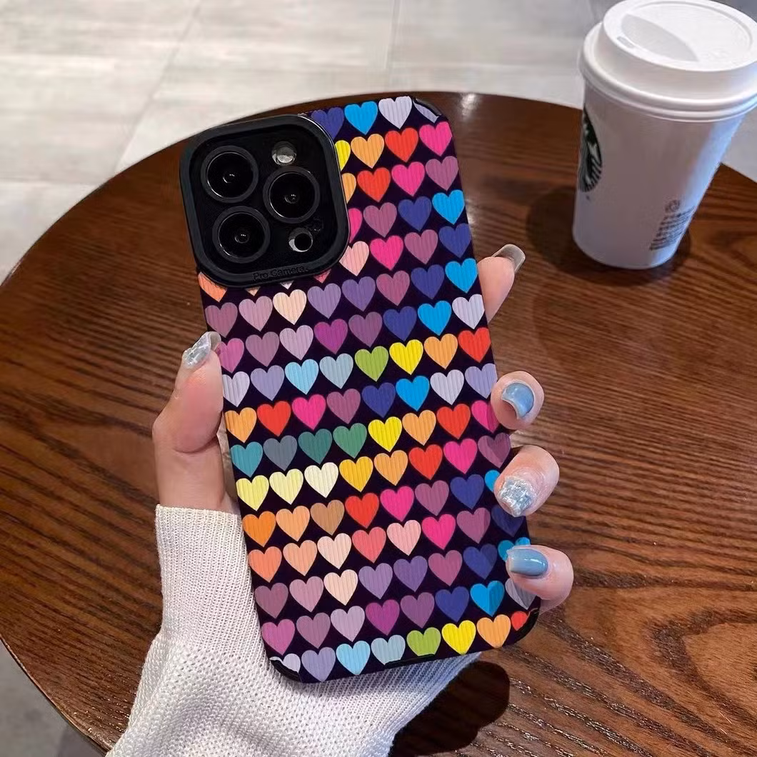 Imitation Leather Cartoon Kabi of The Planet Kulomi Phone Case for iPhone 13 14 15 Protective Cover Cheap