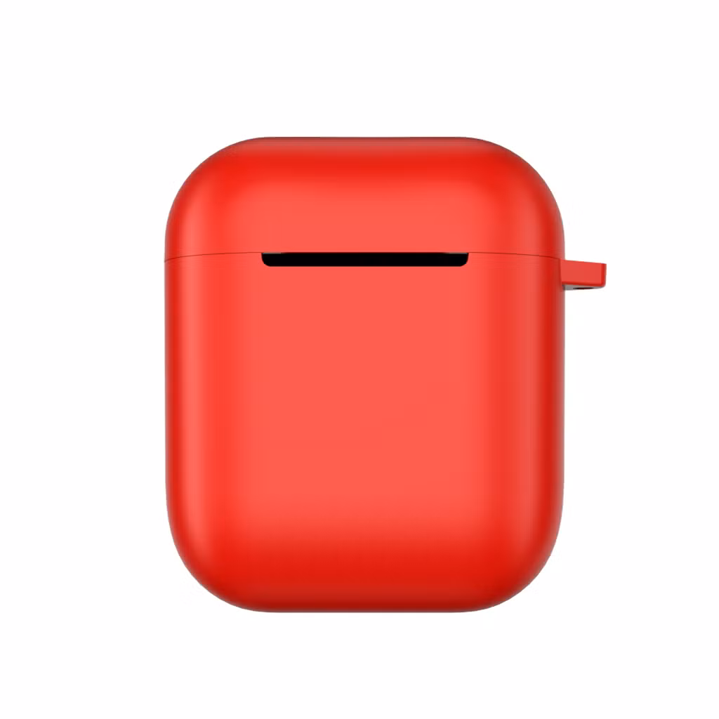 Pure Wireless Charging Protective Cover Hook Cartoon Designers Silicone Case for Airpods 1/2