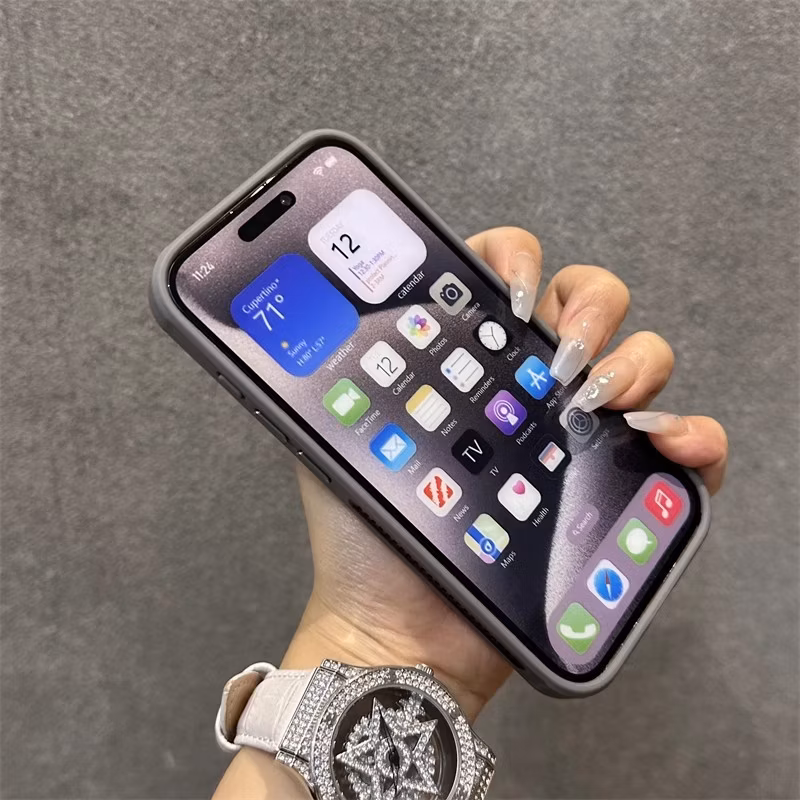 Mesh Heat Dissipation for Iph0ne Phone Case Drop Resistance
