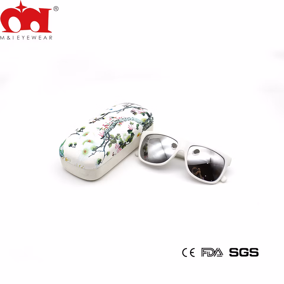 Branch Flower Pattern Fashion Iron Unbreakable Iron Sunglasses Case (MGC21032)