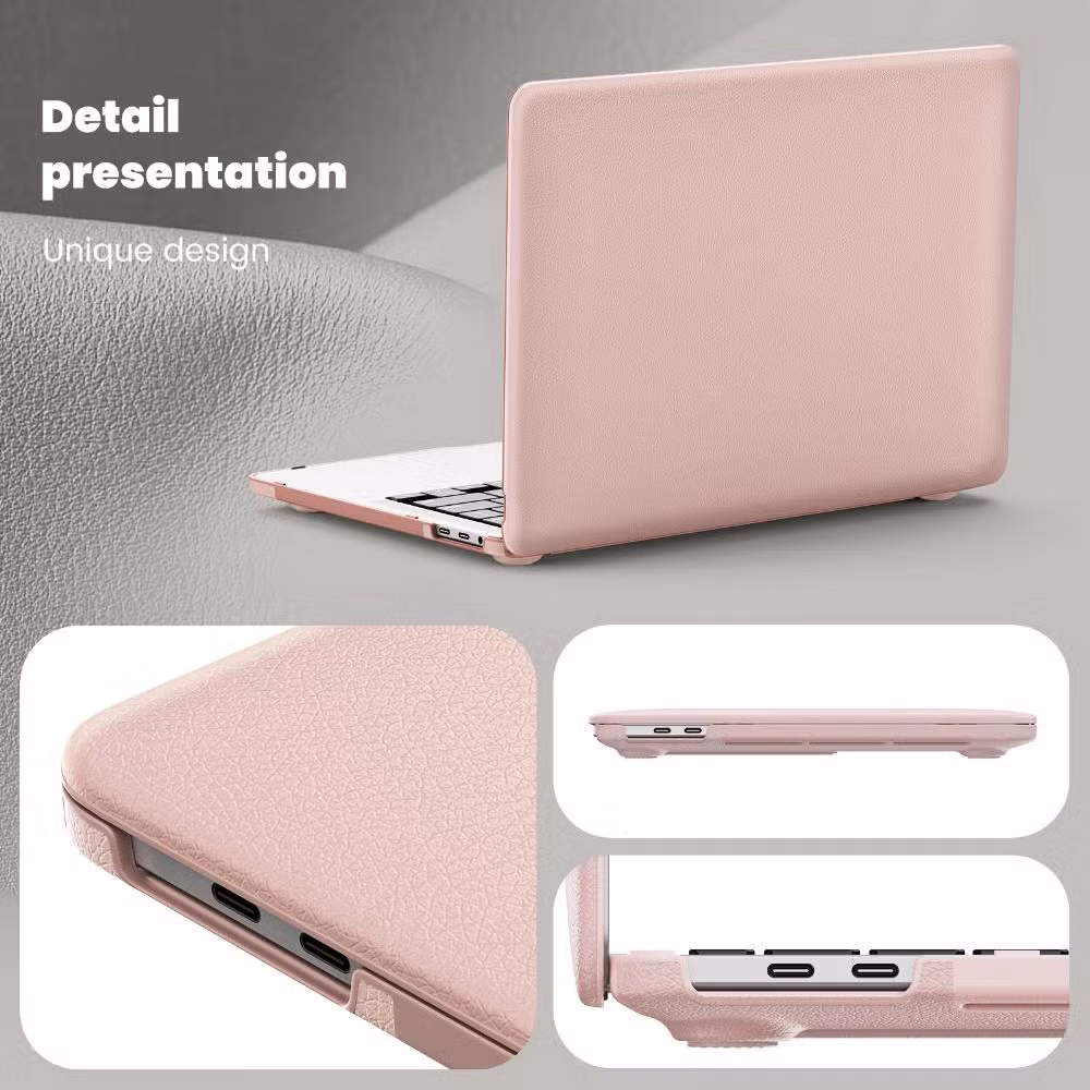 PU Leather Plastic PC Protective Cover Case for Laptop MacBook PRO 13.3