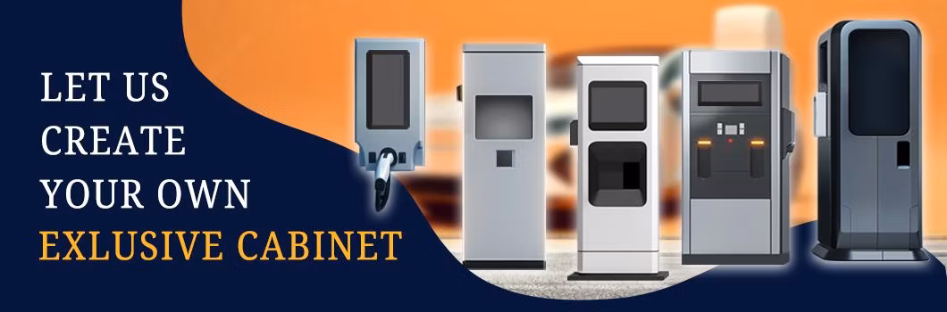 Powder Coated Cabinets Stainless Steel Case for Outdoor New Energy Charging Pile Enclosures