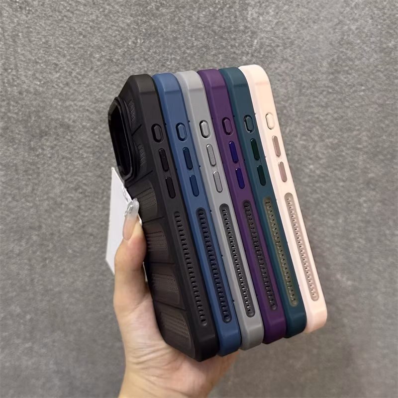 Mesh Heat Dissipation for Iph0ne Phone Case Drop Resistance