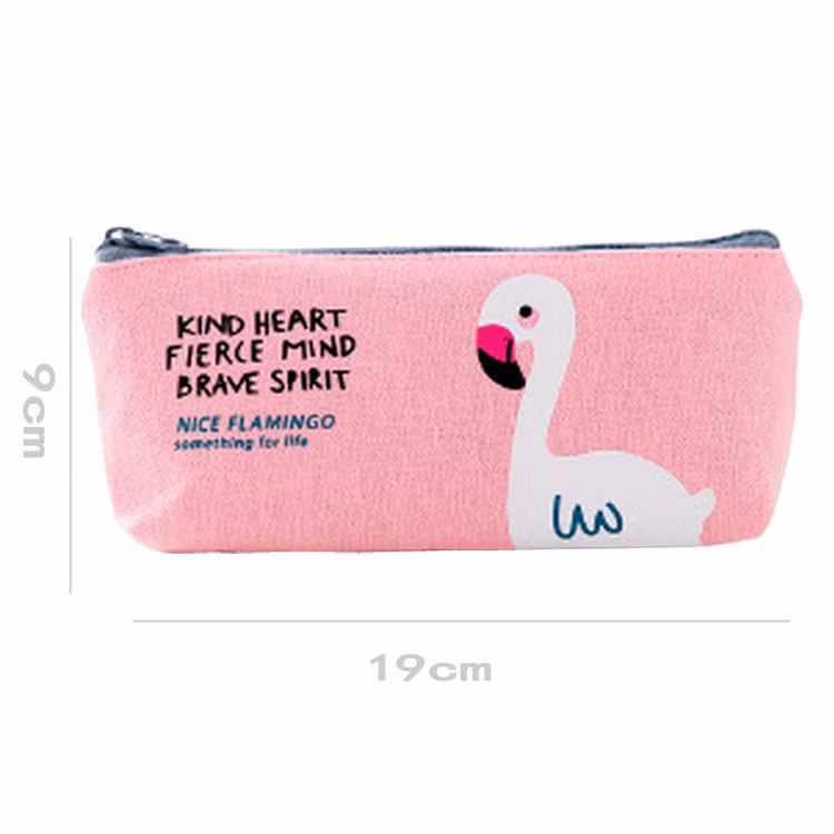 Hot Stationery PU Zipper Fashion Triangle Pencil Bag Pencil Case for School
