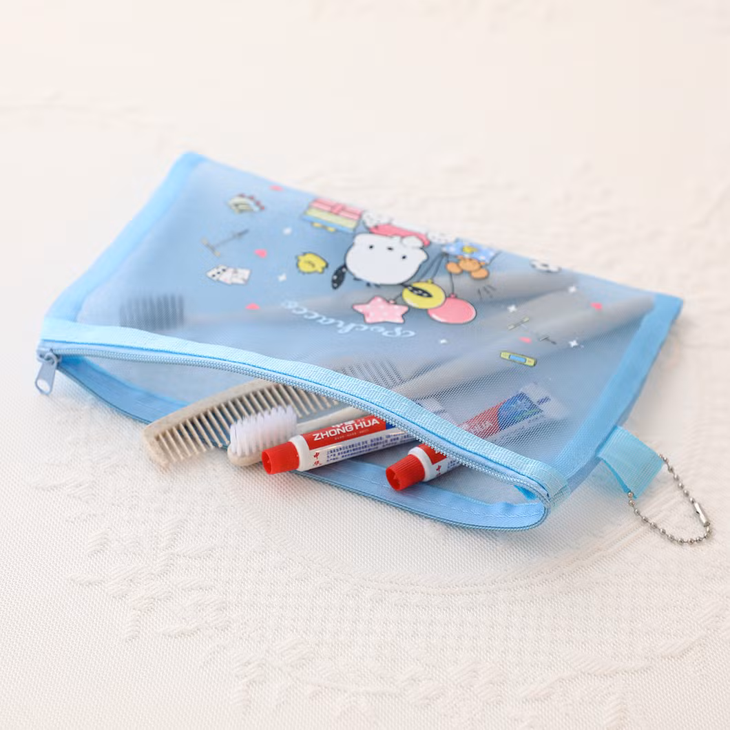 Girl Pencil Case Makeup Kitty Melody Travel Toiletry Cosmetic Bag