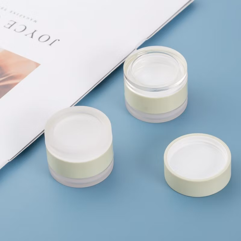 Elegant Frosted Blush Eyeshadow Case for Wholesale Packaging