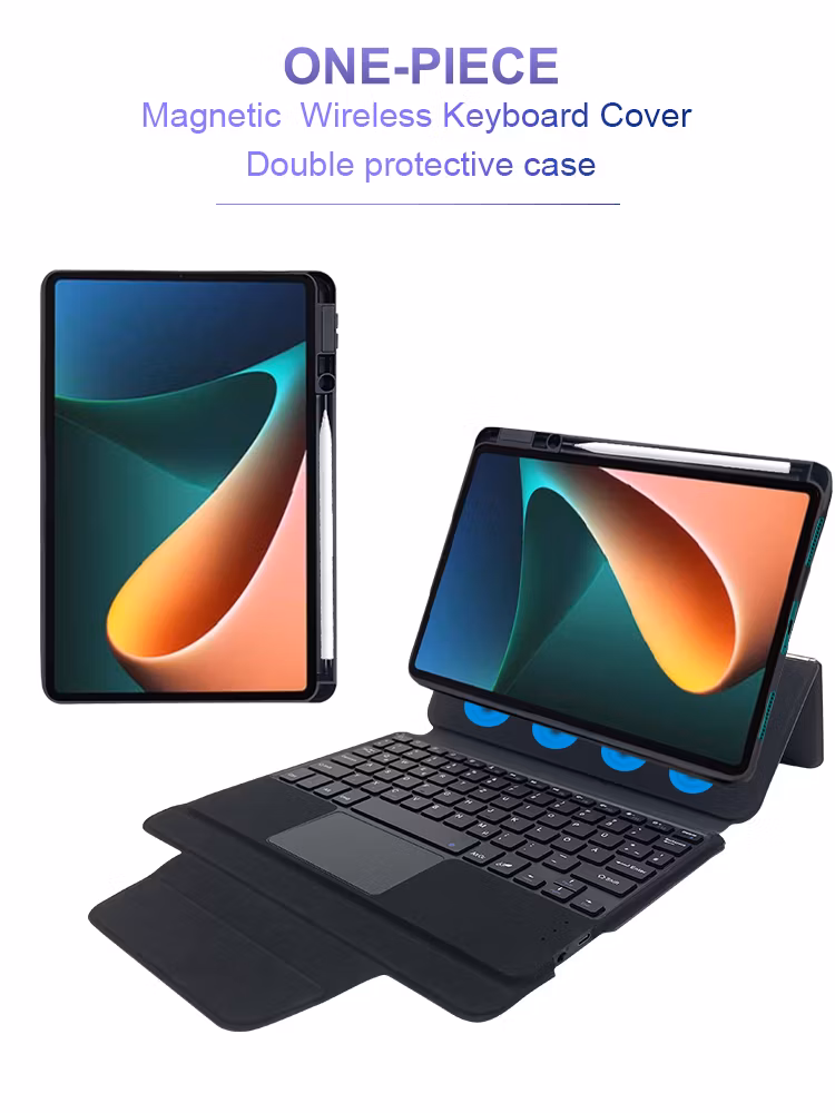 Combo Bluetooth Keyboard Case for Xiaomi Pad 5 11 PRO 5g Tablet Case