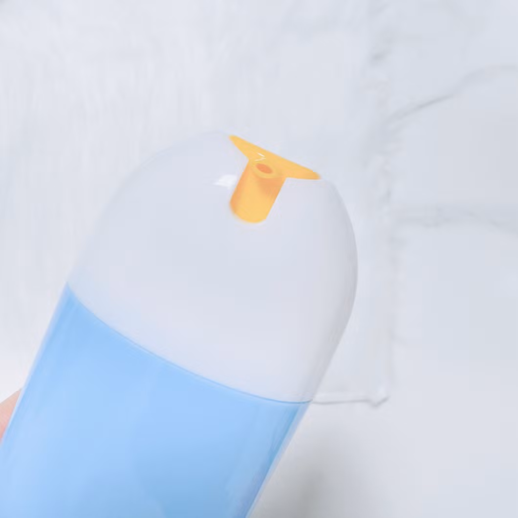 New Style White and Blue Color 30ml Plastic Suncrem Tube Airless Bottle Bb Cream Bottle Foundation Case