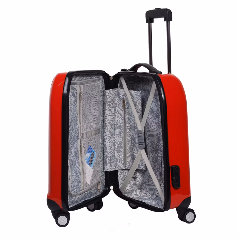 Fashion and Elegant 100% PC Trolley Case, 8 Wheels Pch-B-19"23"27"