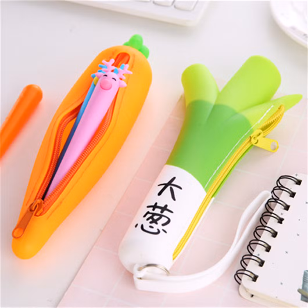 Wholesale New Fashion Zipper Multifunctional School Stationery Bag Pencil Case