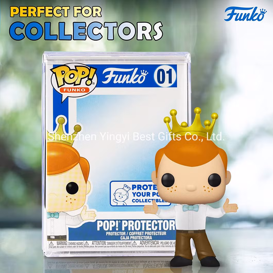 Custom Clear Hard Plastic Box Acrylic Funko Pop Protector Case