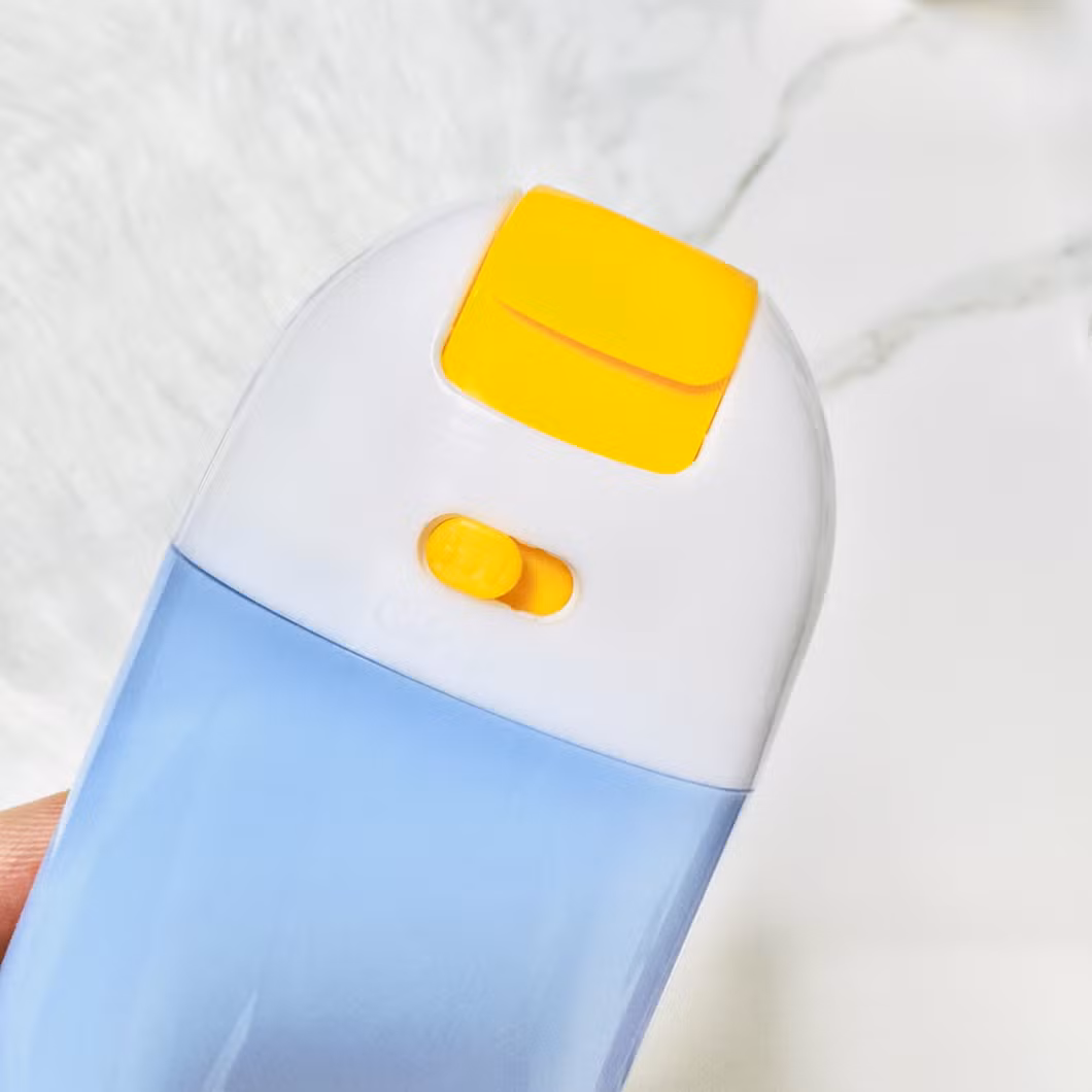 New Style White and Blue Color 30ml Plastic Suncrem Tube Airless Bottle Bb Cream Bottle Foundation Case