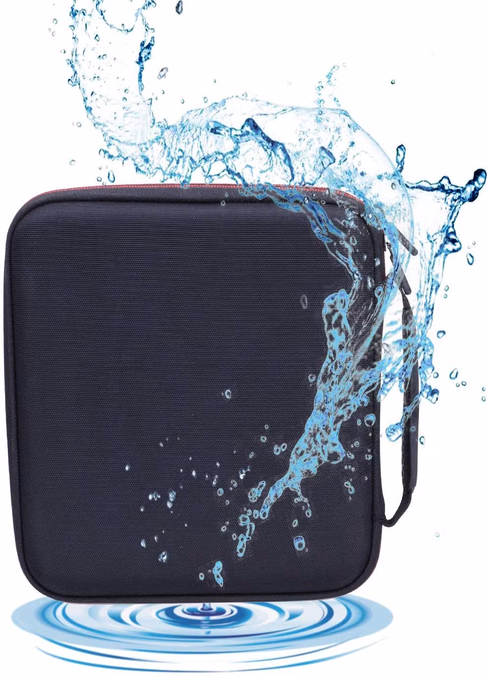 Manufacturer Customizable Heavy Duty Eco Friendly Foam Zippered Folder Carrying Case Pouch