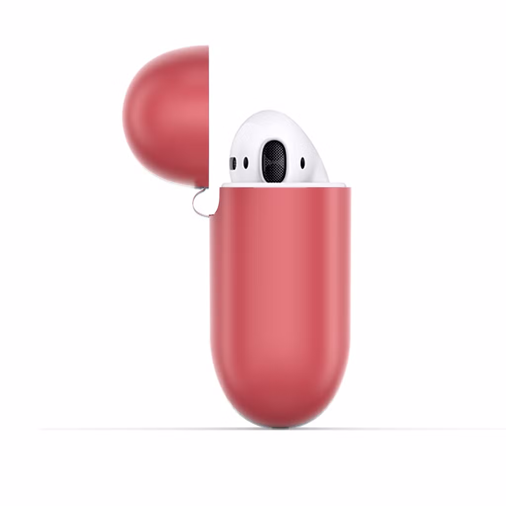 Pure Wireless Charging Protective Cover Hook Cartoon Designers Silicone Case for Airpods 1/2