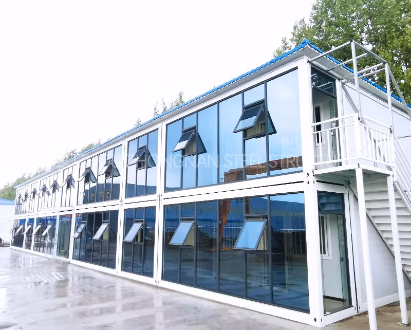 Custom Prefab Tailored Two Story Detachable Minecraft Container House for Sale